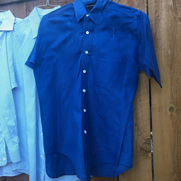 4 Shirts IKE BEHAR, SAKS, DULUTH - Picture 5 of 7